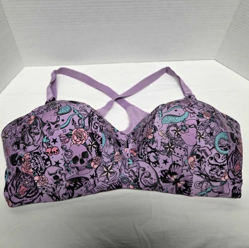 Torrid Lavender Graphic Women's Bra
